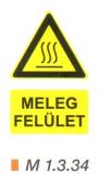 Meleg felület m 1.3.34