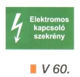 Elektromos kapcsoló szekrény v 60