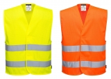 C374 Portwest Jól láthatósági szabadidőruházat MeshAir Hi-Vis kéttónusú mellény