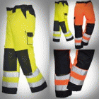 TX51 Texo Hi-Vis derekasnadrág, csipőnadrág, munkanadrág, Jólláthatósági