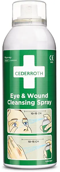 Cederroth szem- és sebkimosó spray, 150 ml