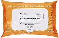 Plum WipeClean Ethanol Disinfection 80% fertőtlenítő kendők, small GANPL5211