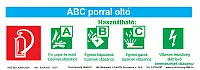 TB-00484_Biztonsági adattábla ABC porral oltó tábla, utánvilágító