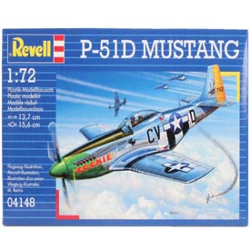 Revell North-American P-51D Mustang Model Set repülőgép 1:72, 34 részes