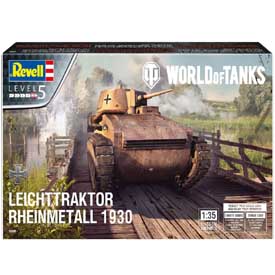 Revell Leichttraktor Rheinmetall 1930 WORLD OF TANKS Model Set tank 1:35, 189 rész