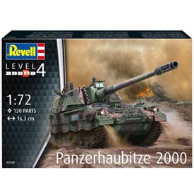 Revell Panzerhaubitze 2000 Model Set Tank 1:72, 130 rész