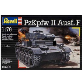 Revell PzKpfw II Ausf. F Model Set tank 1:76, 61 rész