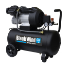 Kompresszor BLACK WIND BV, légtartály 50L, 8Bar, 2,2kW, 230V, Szívóteljesítmény 365l/perc.